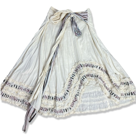 SALT AND PEPPER Flirty Boho High Low Skirt - Picture 2 of 10